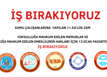 Enflasyon Karşısında Yetersiz Kalan Memur Maaş Zamlarına Karşı İş Bırakıyoruz!