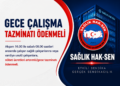 Gece Çalışma Tazminatı Ödenmeli