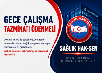 Gece Çalışma Tazminatı Ödenmeli